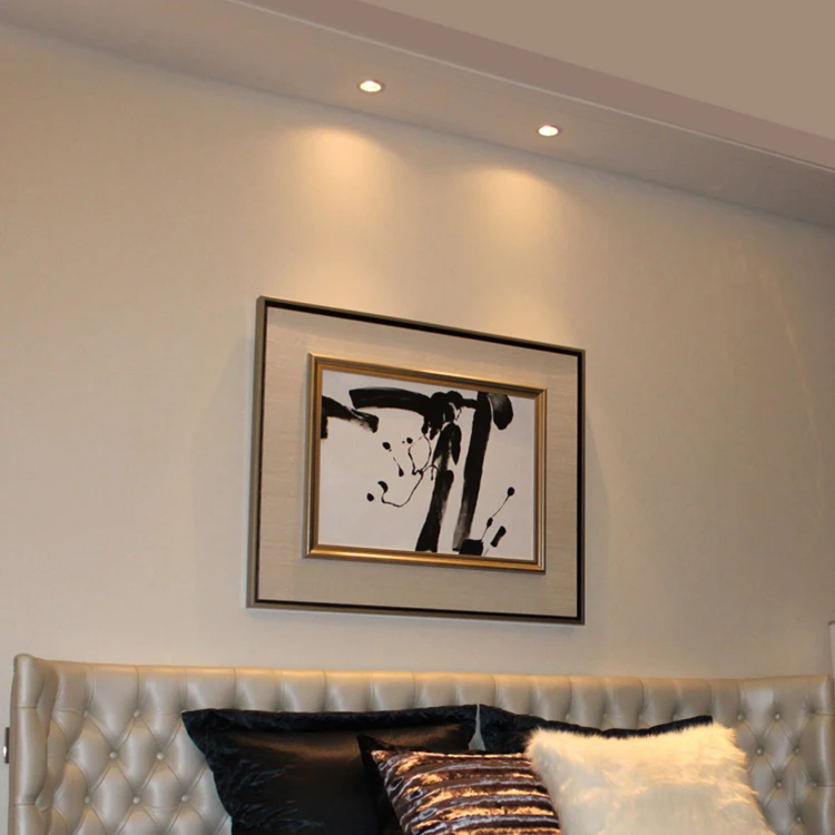 HUAYI Simple Style 8w 12w 15w 20w 30w SMD Aluminum Commercial Studio Indoor Embedded LED Downlight