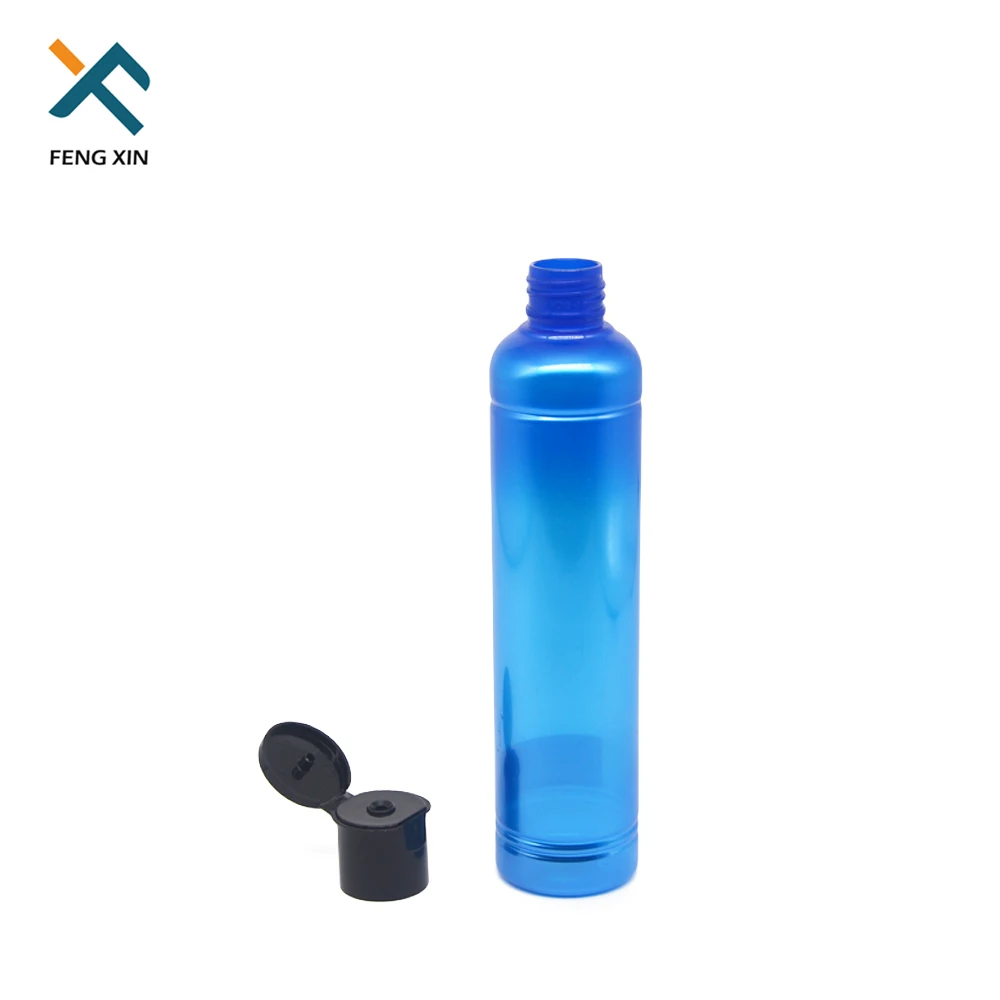 250 ml Clear Liquid Press Pump Dispenser plastic Bottle pet Cosmetic Toner Bottle discharge Makeup Nail  Remover oil Bottle