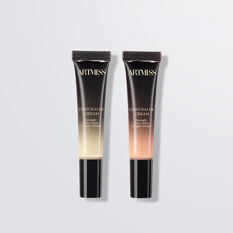 Два цвета, корректор цвета, удаление темных кругов и глаз, сумка для макияжа глаз, профессиональный консилер