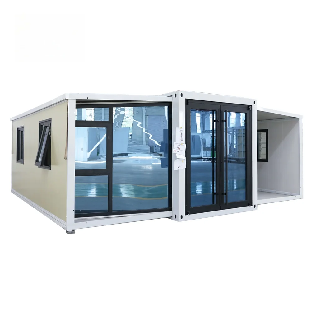 2024 Design Room Foldout 20ft Prefab Container Houses Mobile Fold out China Folding Container House Prefabricated homes for sale