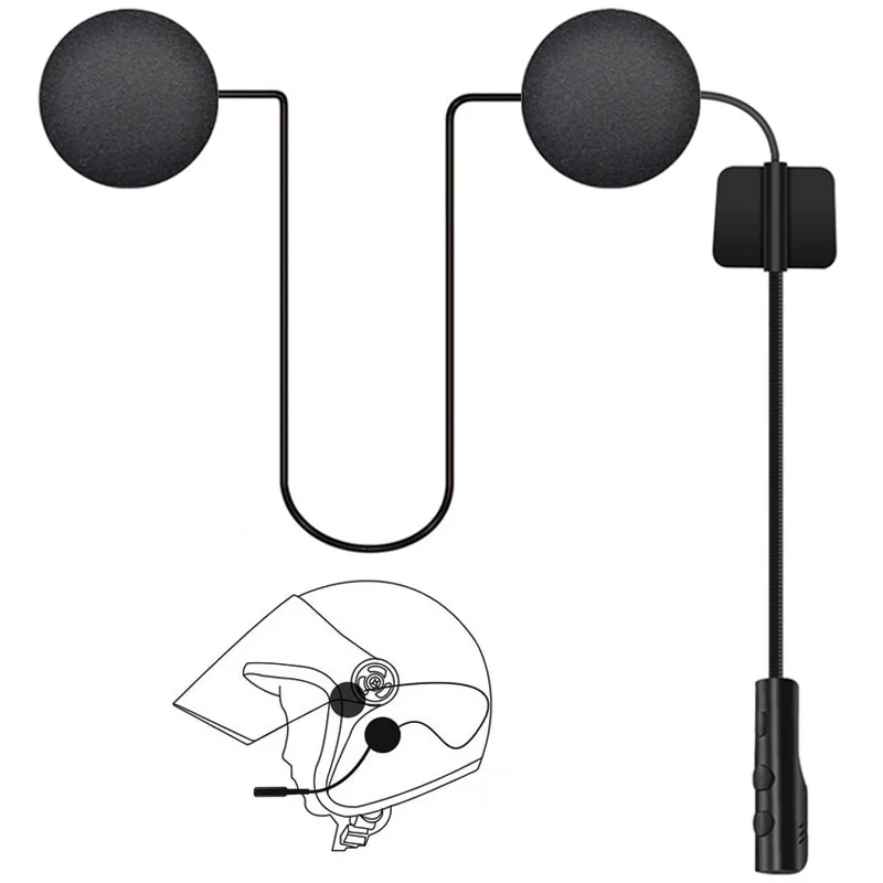 Handsfree Stereo Auto Answer Voice Assistant Mp3 Speaker Moto Headphone Motorcycle Helmet Earphone Wireless Helmet Headset
