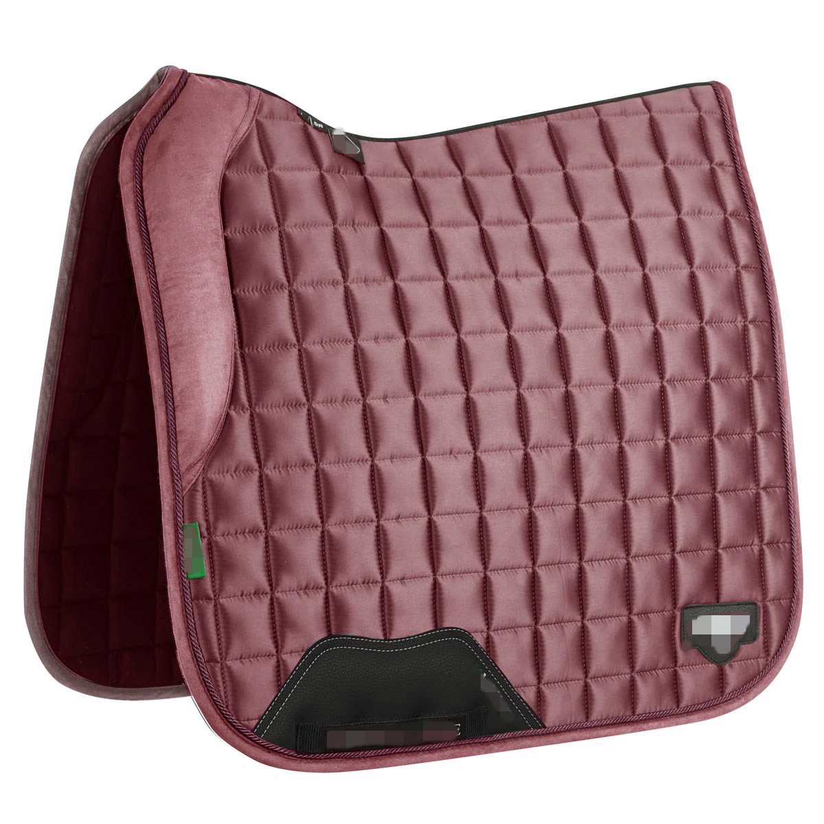 Customization Satin  Memory Foam Dressage Pad Saddle Pad Factory price OEM Western Pad