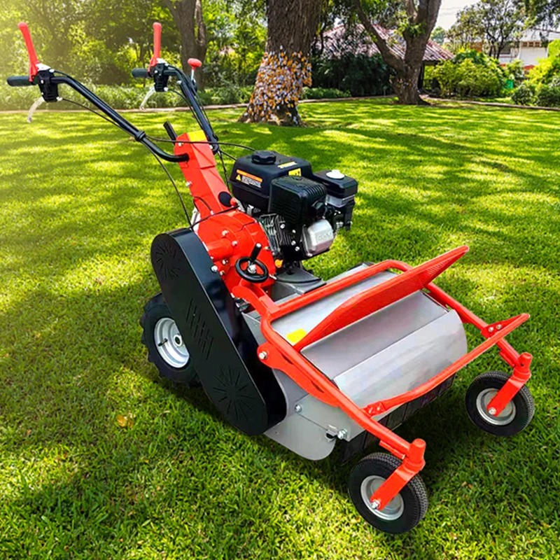 China Orchard Farm Mini Flail Lawn Mower Cutting Width 600mm Hydraulic Engine Flail Lawn Mower For Own Garden