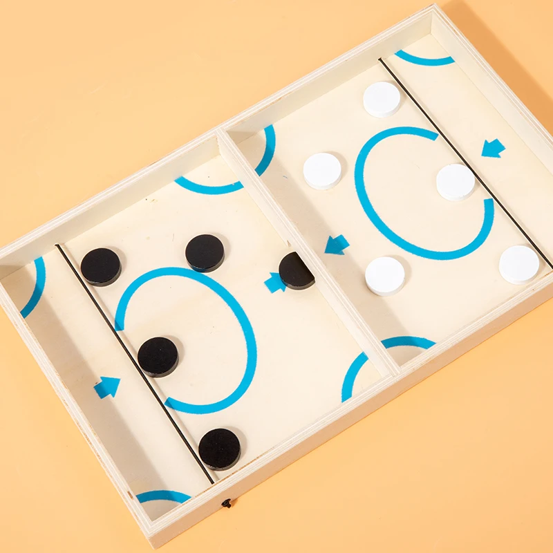 Fast Sling Puck Paced Table Desktop Battle Winner Board Toys For Adults Parent Child Kids Interactive Chess Board Table Game