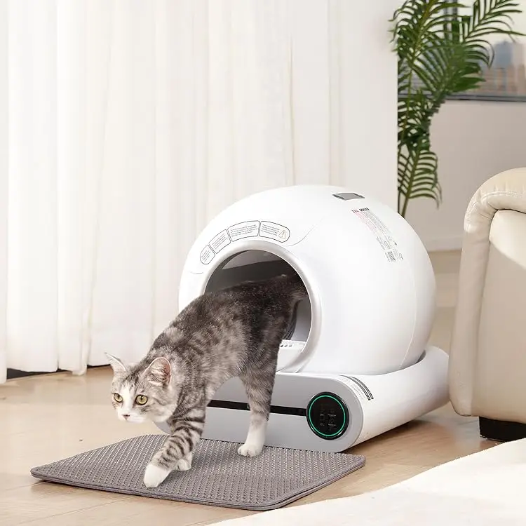 iPetDog Self-Cleaning Cat Toilet Electrical Automatic Deodorization Easy Clean Cat Litter Box
