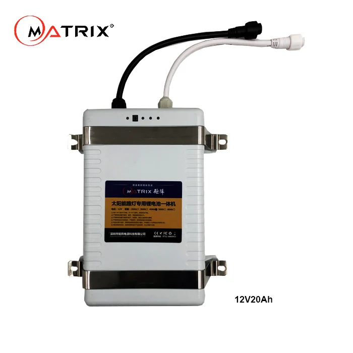 lithium li ion nmc battery pack 12v 20ah solar battery for solar street light and UPS