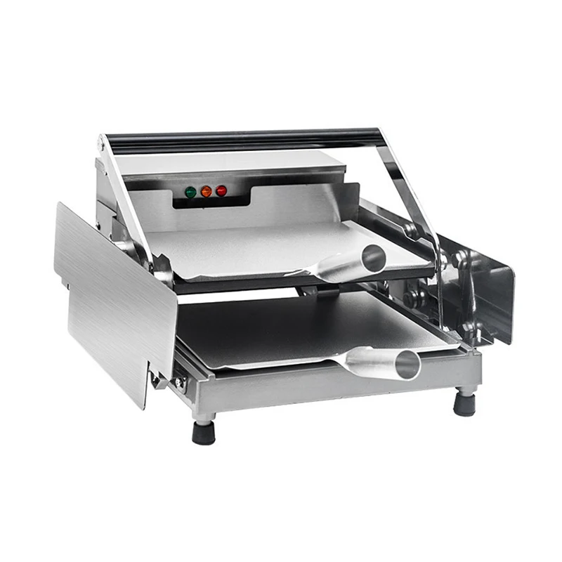 Commercial Hamburger Griddle For Camping  Top selling double-layer baking hamburger machine