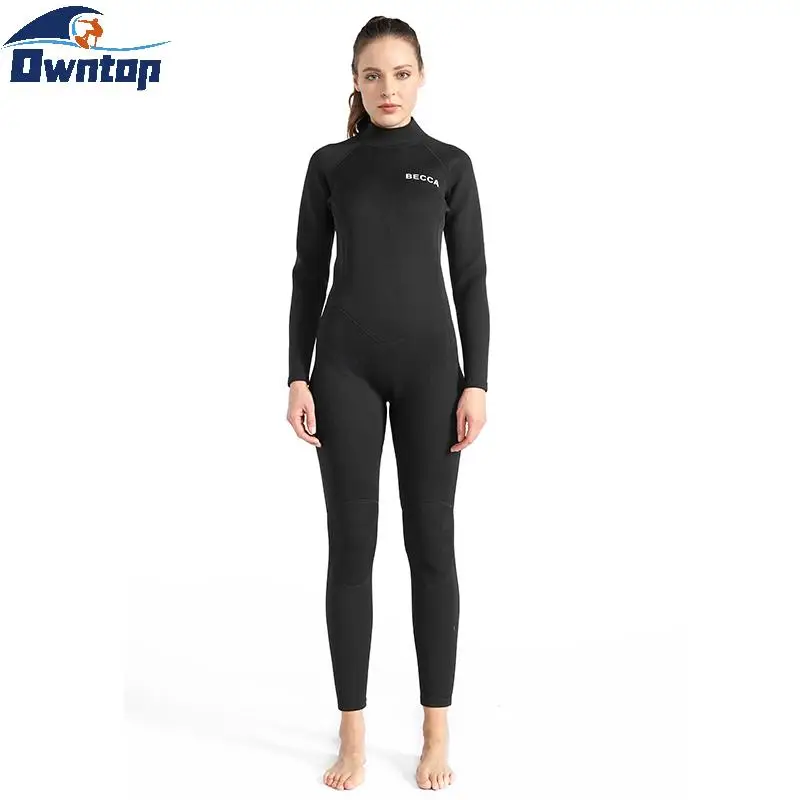 1.5mm One Piece Wetsuit Womens Full Body Diving Suit  Wetsuit for Diving Snorkeling Surfing Swimming