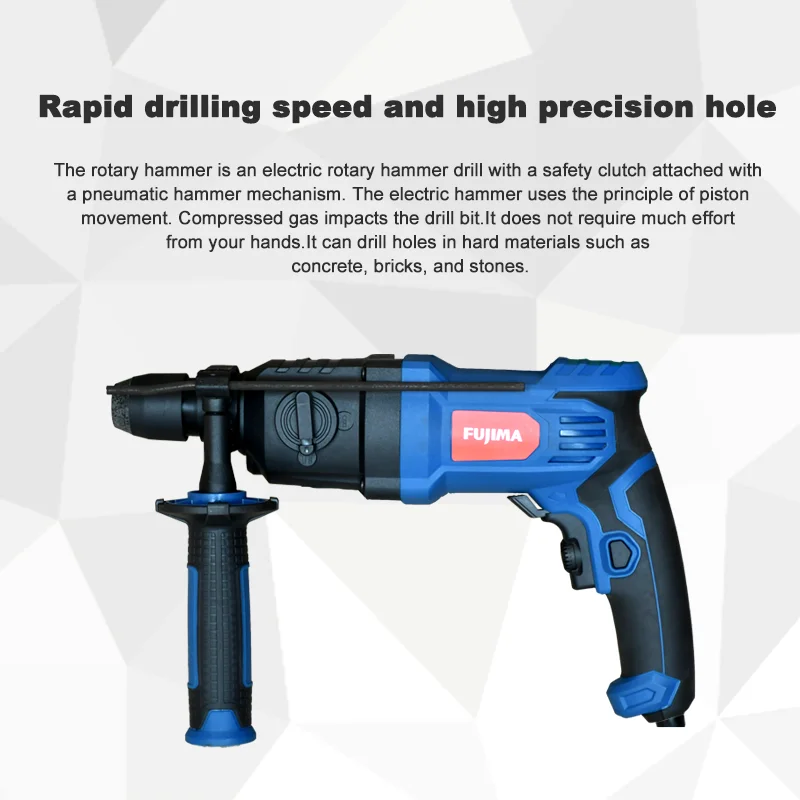 FUJIMA FT-RH650 16mm 650W Power Tools Electric Rotary Hammer Drill Professional Tools