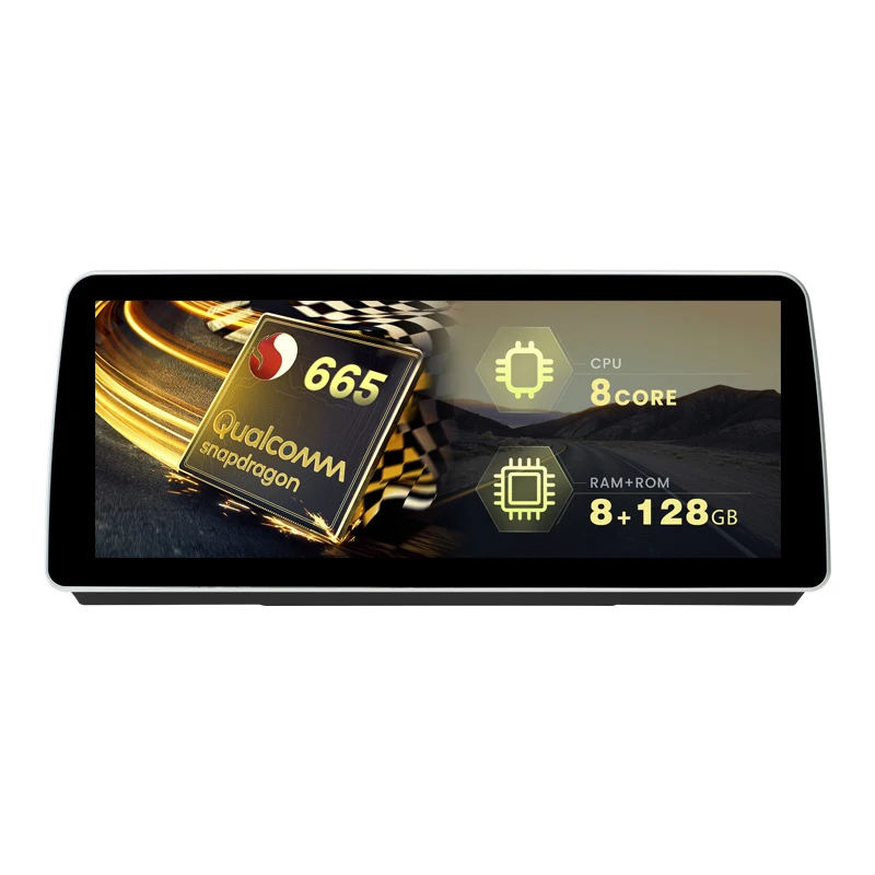 Qualcomm 665 8 + 128 12 3 'Android 13 для BMW серии E90/E91 (2005-2012) CCC CIC AutoRadio мультимедийный плеер GPS Navi 1920*720