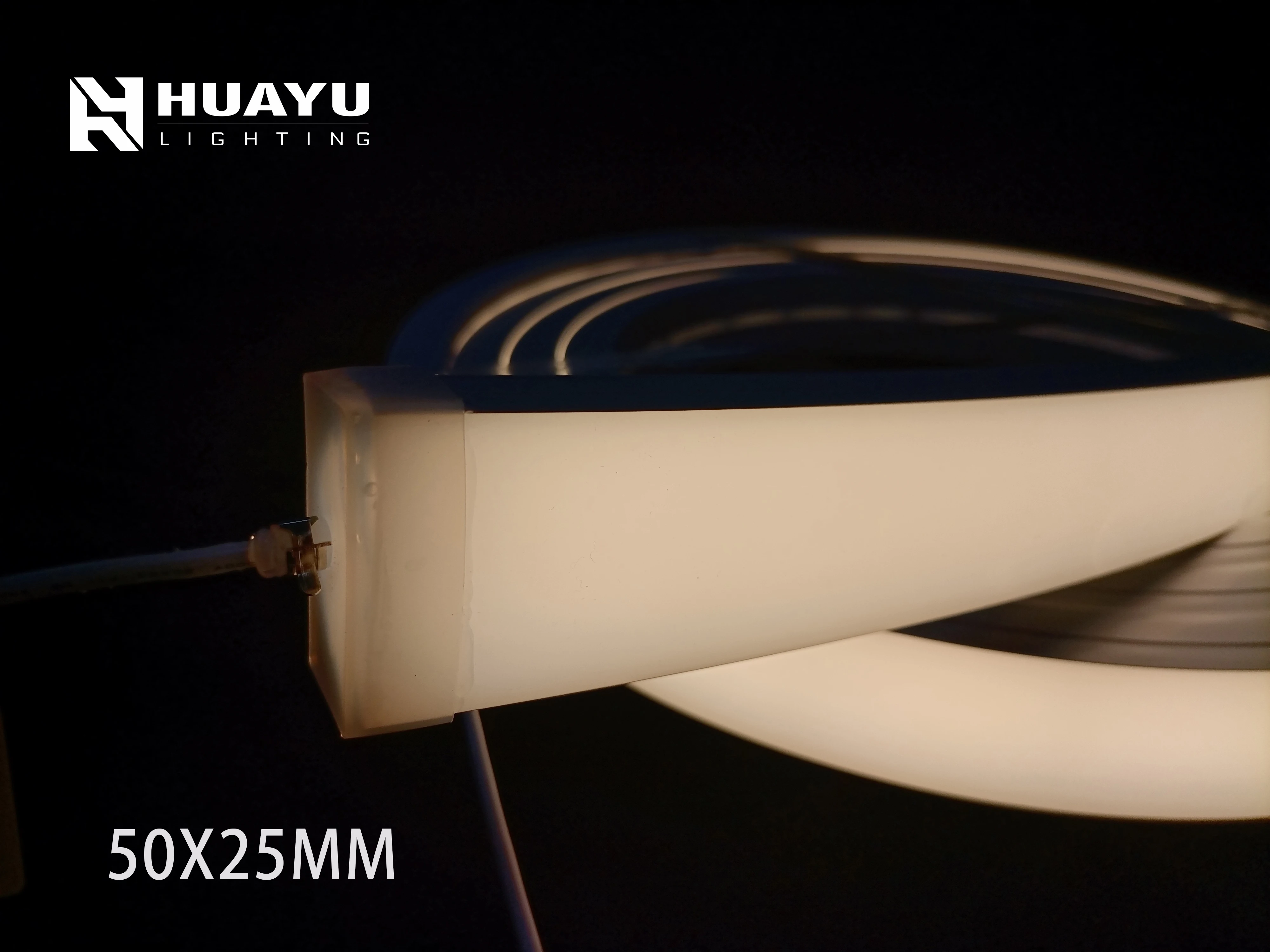 Super Wide 5025 LED Neon flex Silicone Tube IP65 Waterproof 24V Hight Bright 10/12mm PCB 3 year warranty LED neonflex light