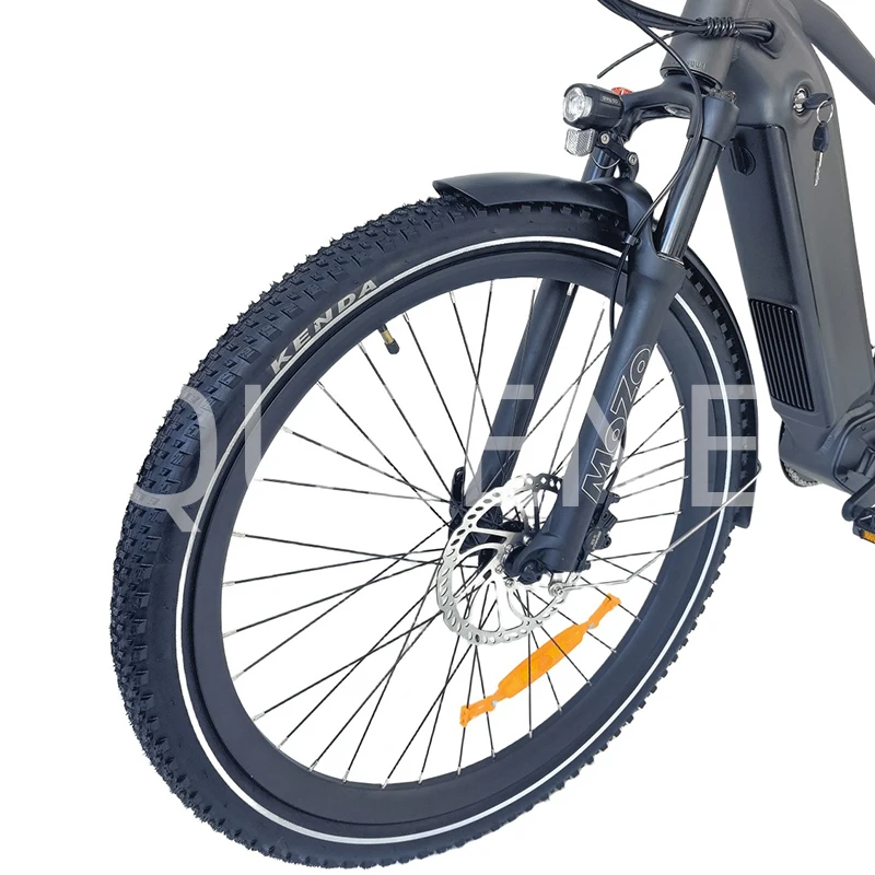 OEM Big Power 2 Wheels Disc Brake Mid Drive Motor Cheap Ebike Electric City Bike With Hydraulic Suspension