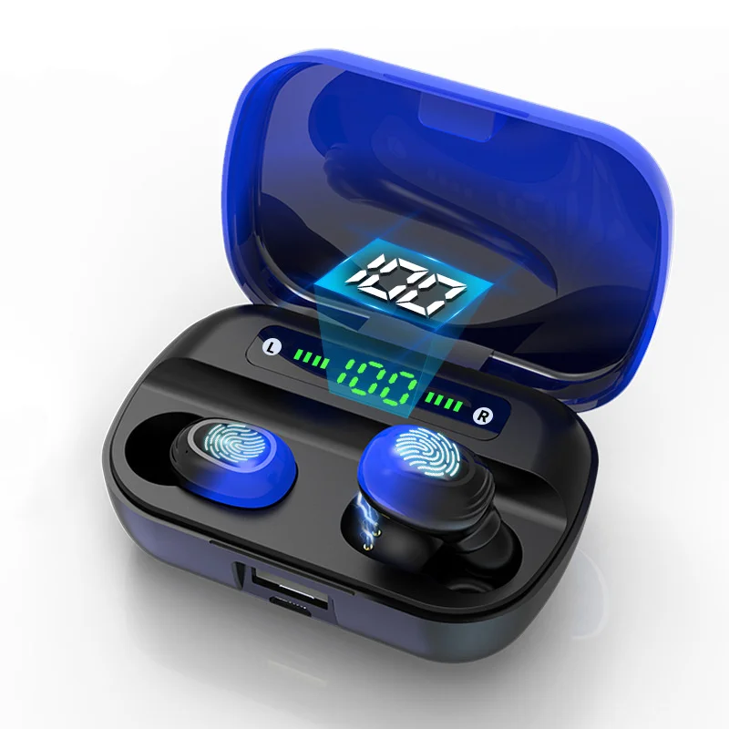  High Quality IPX7 1500mAh Wireless Earbuds Headphone 5.0 Gaming Headset TWS