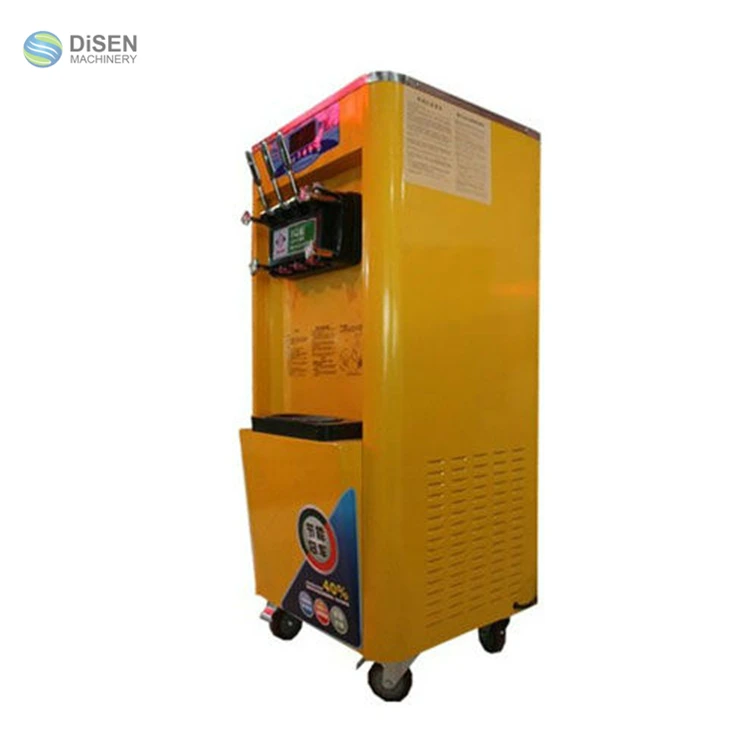 Single Flavor Super Silence Small Desktop Gelato Maker / Commercial Mini Soft Ice Cream Machine For Sale