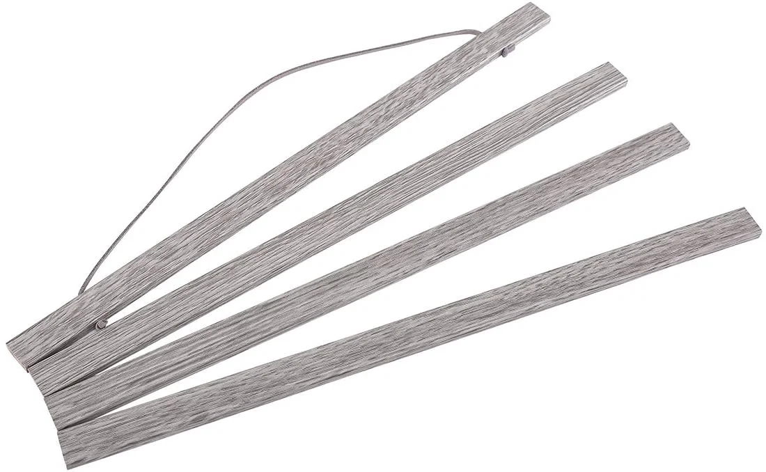 Custom Magnetic Poster Hanger Frame Light Wood Magnet Canvas Artwork Print Dowel Poster Hangers