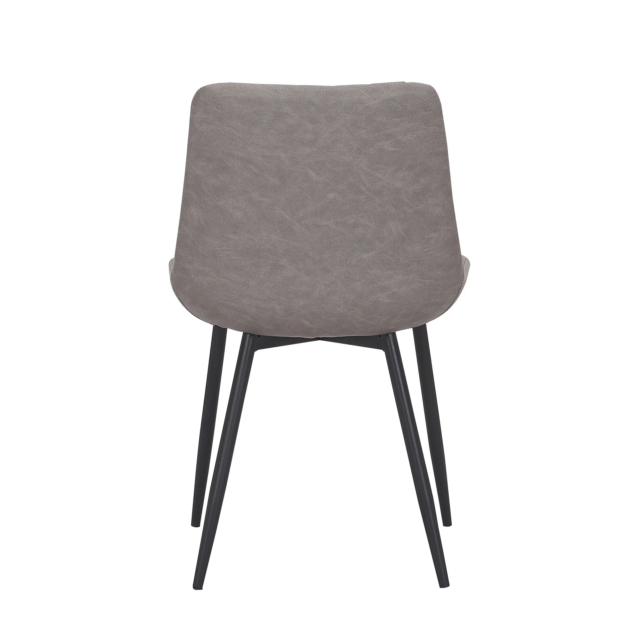 Partner China Furniture Manufacturer Pu Leather Chair Modern Metal Leg Restaurant Cafe Chair