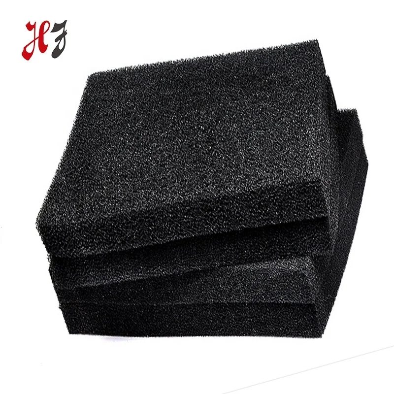 Настраиваемый фильтр из активированного угля, губка, аквариумный фильтр, пена для системы кондиционирования воздуха