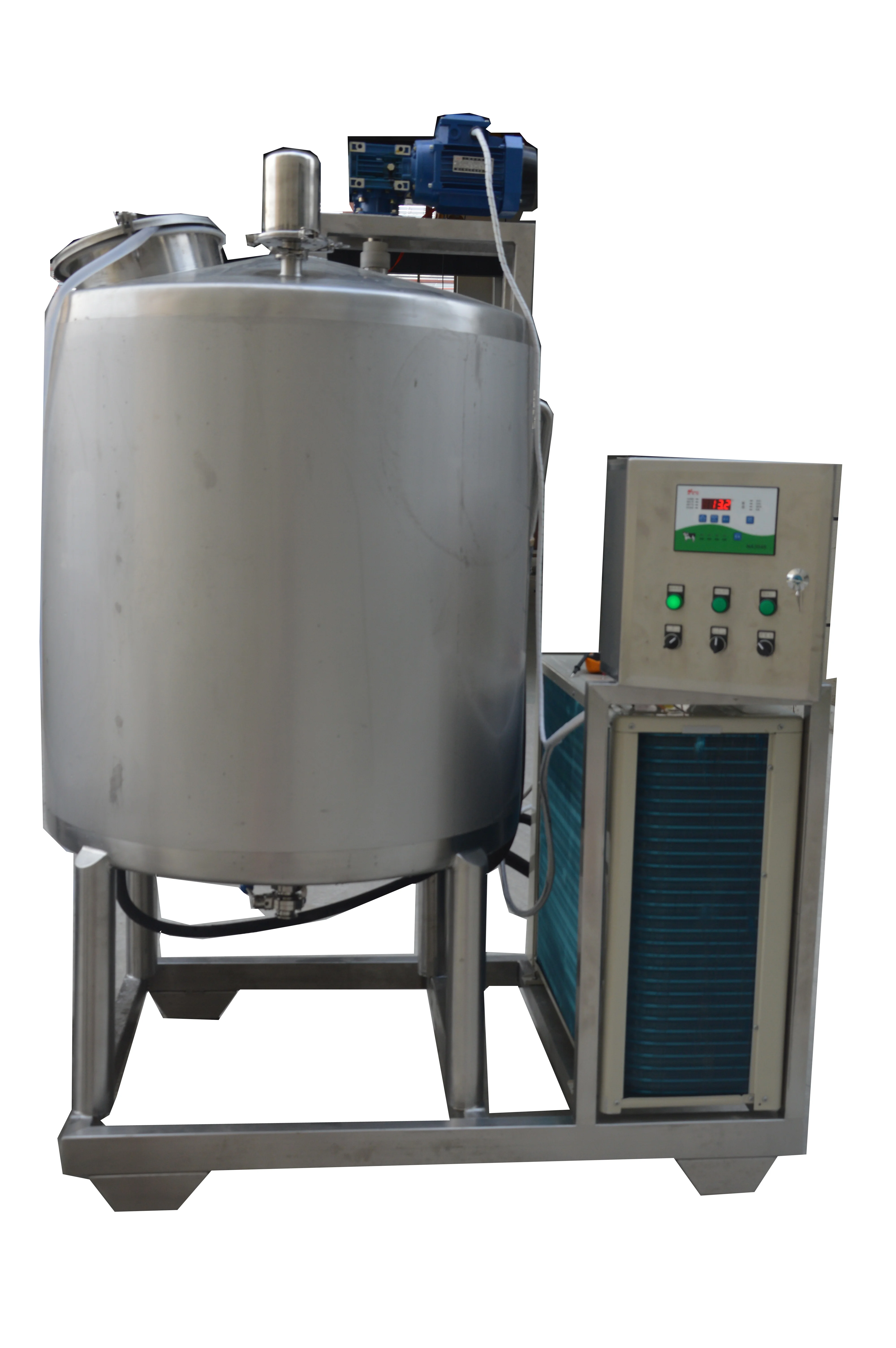 Резервуар для молока из нержавеющей стали объемом л