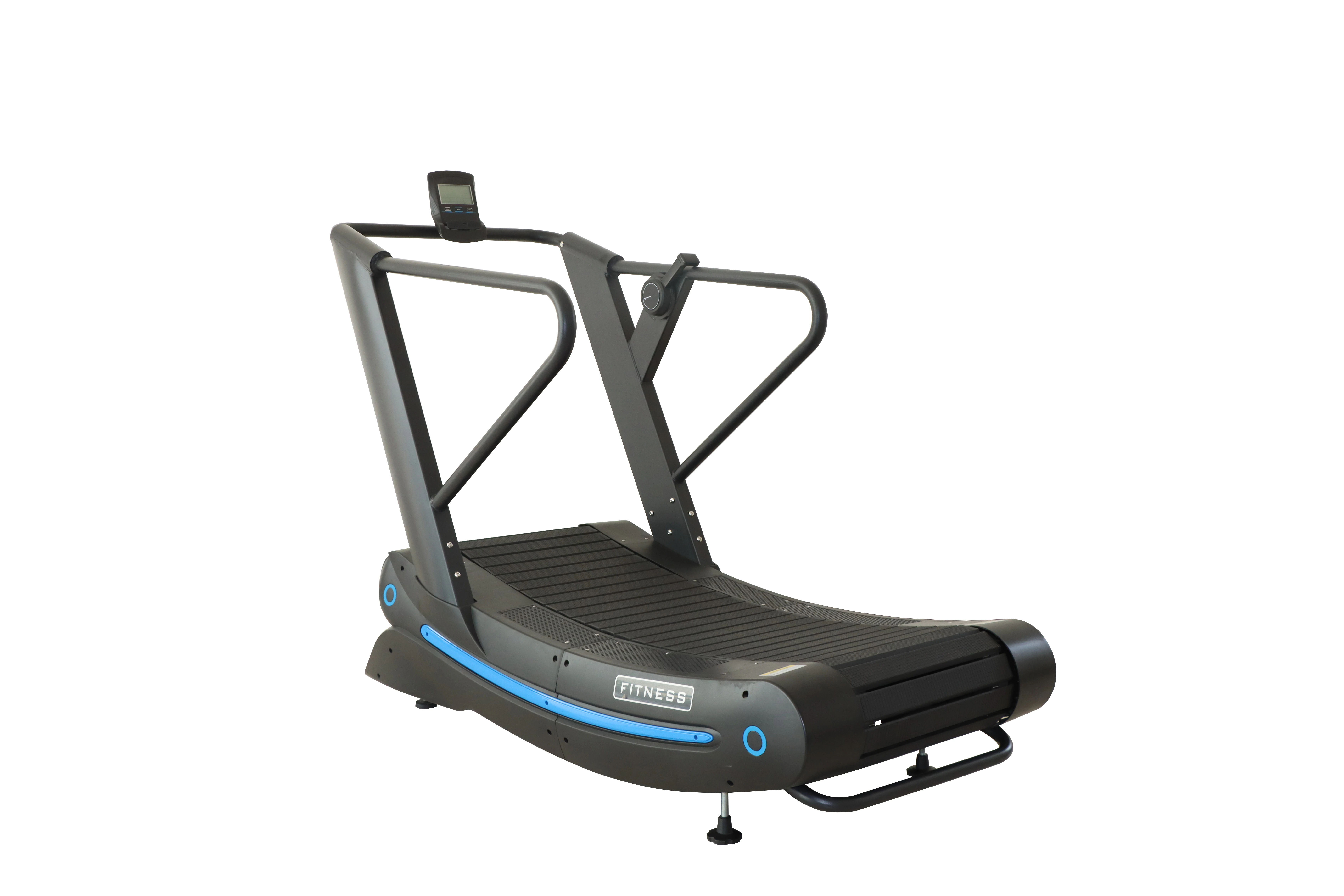 China-Made Non-Motorized Air Runner Curved Treadmill Unpowered Home Manual Treadmill with Heart Rate Test