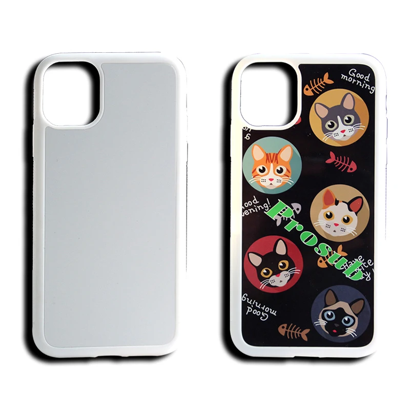  Wholesale custom print phone cases Sublimation blanks TPU+PC for iphone 12 pro