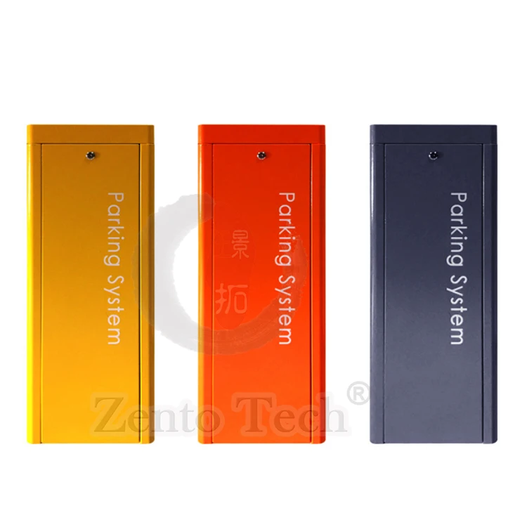 Zento High Speed Drop Arm Barrier Gate For Car Parking Management Card Access Control Boom Barrier Gate System
