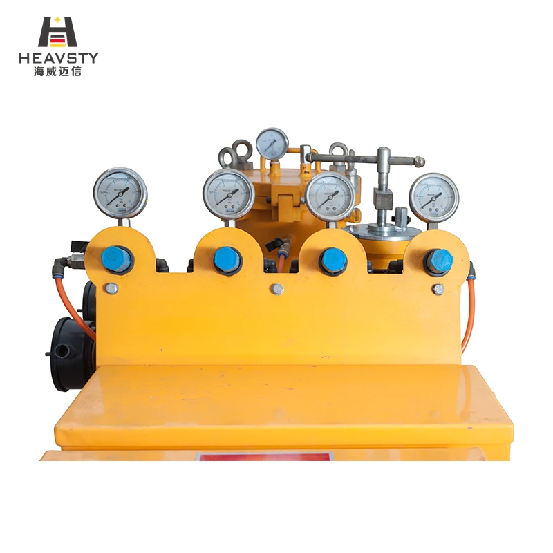 Heavsty Hand Push Cold Plastic MMA 98:2 Two Component Road Marking Machine Apply for Spot Dot Line Painting