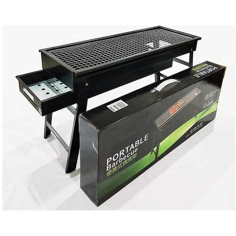 Hedan Factory charcoal Mini Metal barbecue table grill