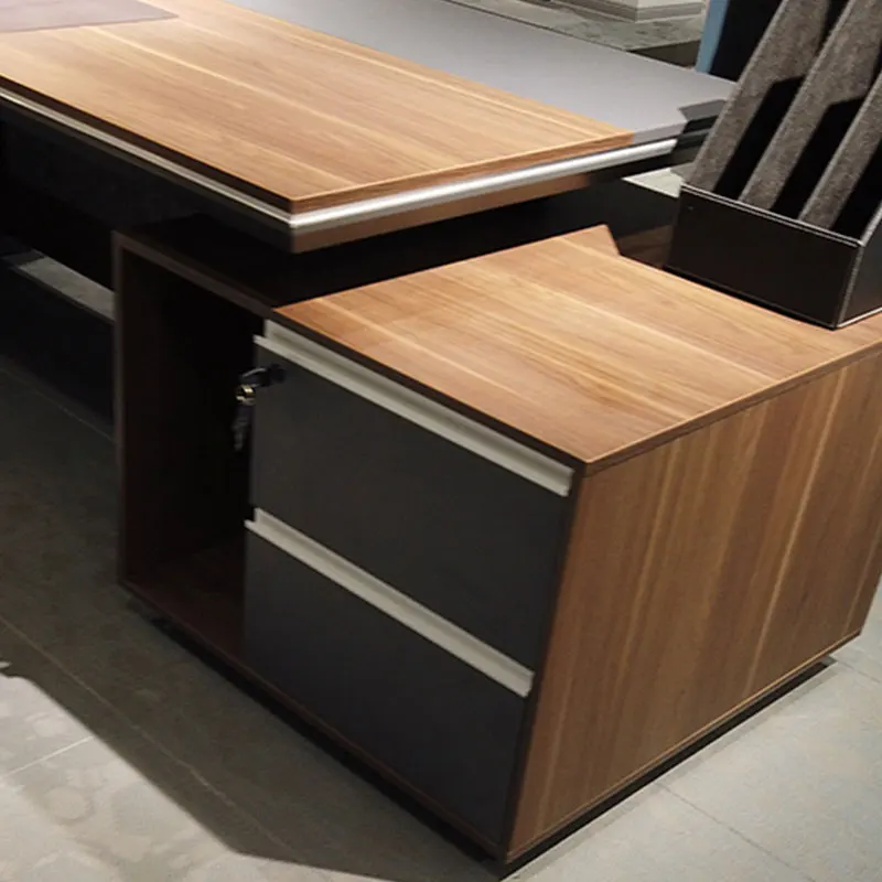 Hot Sale small office furniture executive white modern wooden manager computer table design mdf simple wood desk