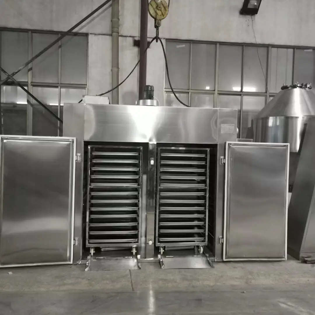 Popular 240kg  per batch Industrial Gas/electric food dehydrator dehumidify machine food beef with trolley