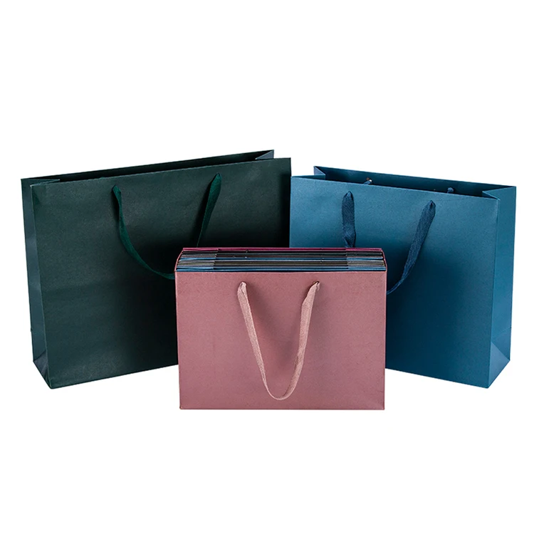 Recyclable paper kraft bag vietnam / Custom design christmas large kraft paper bags
