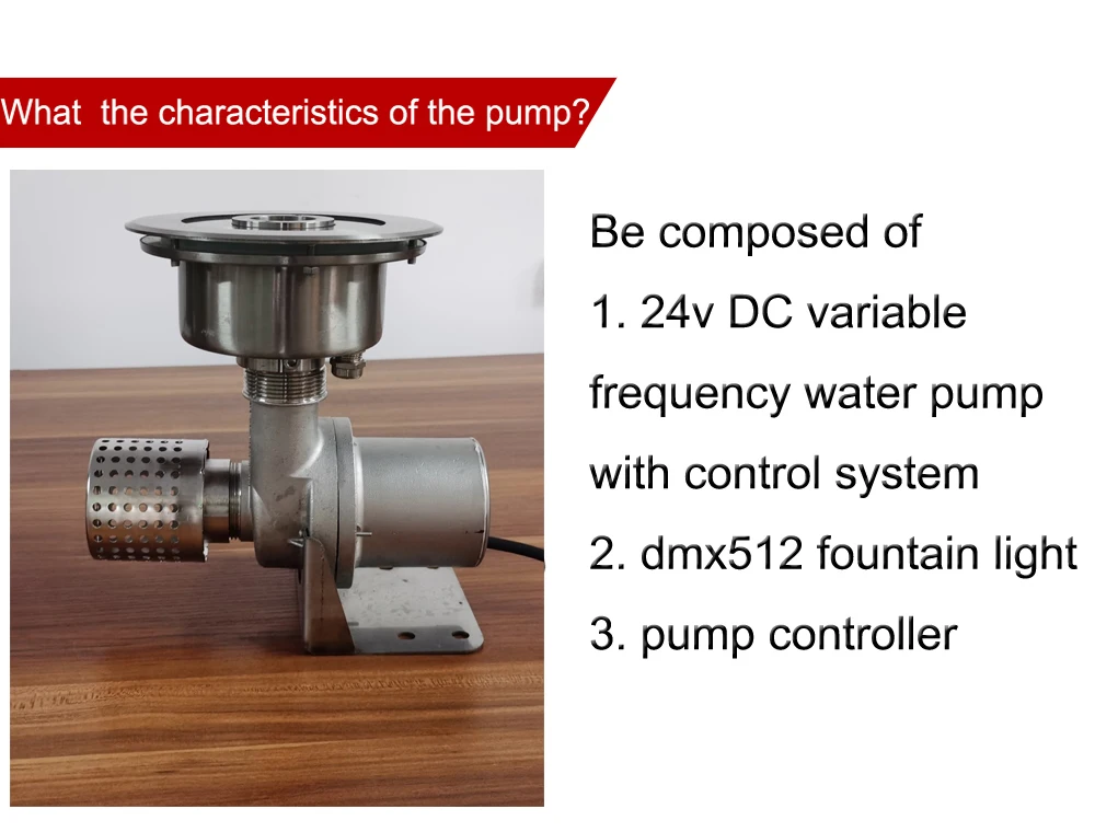 Popular Outdoor Stainless Steel Garden Musical Dancing Water Fountain with colorful led lights water feature  dry deck fountain