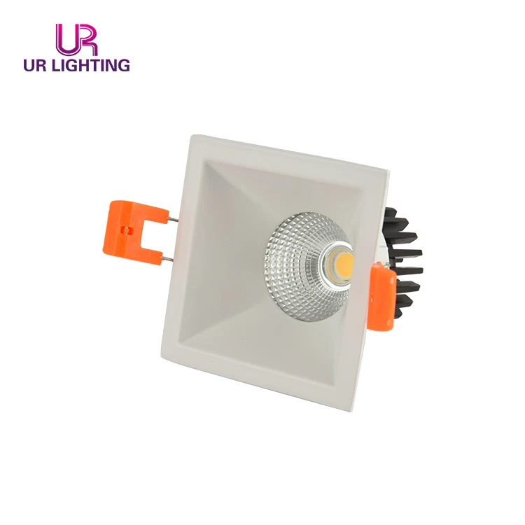 
High efficiency transparent light office shop COB 7w cob LED ceiling spotlights 