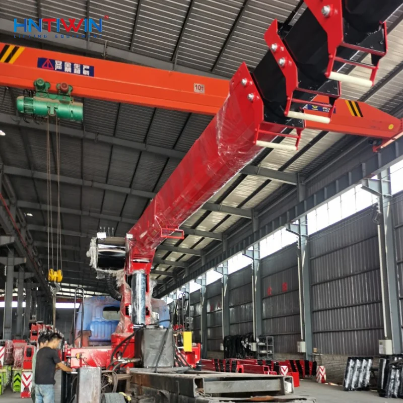 Hot sale 3.2T 4T 5T Boom Lift Truck Mobile Crane Electric Hydraulic Telescopic Arm Crane