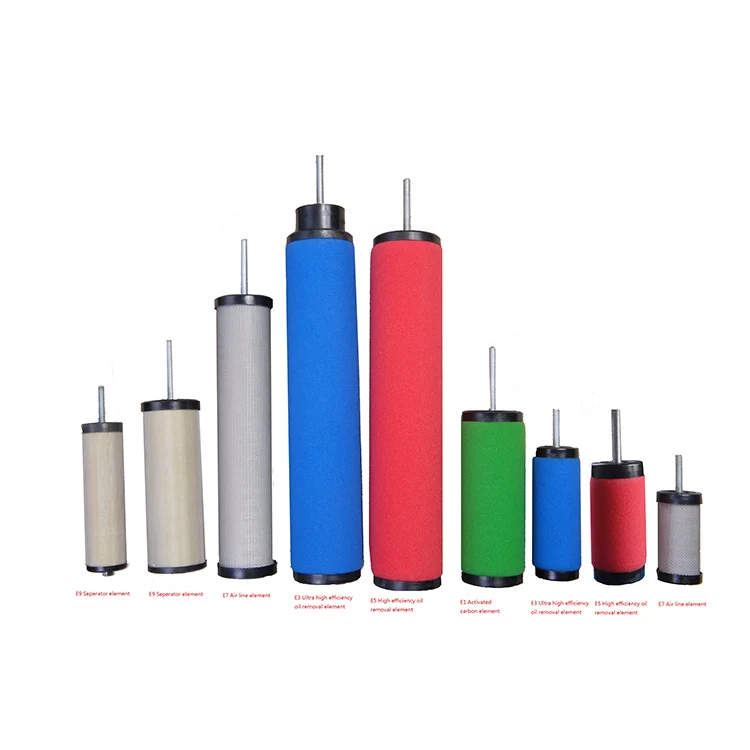 Compressed Air Replacement High Compressed Precision Air Filter Element cartridge