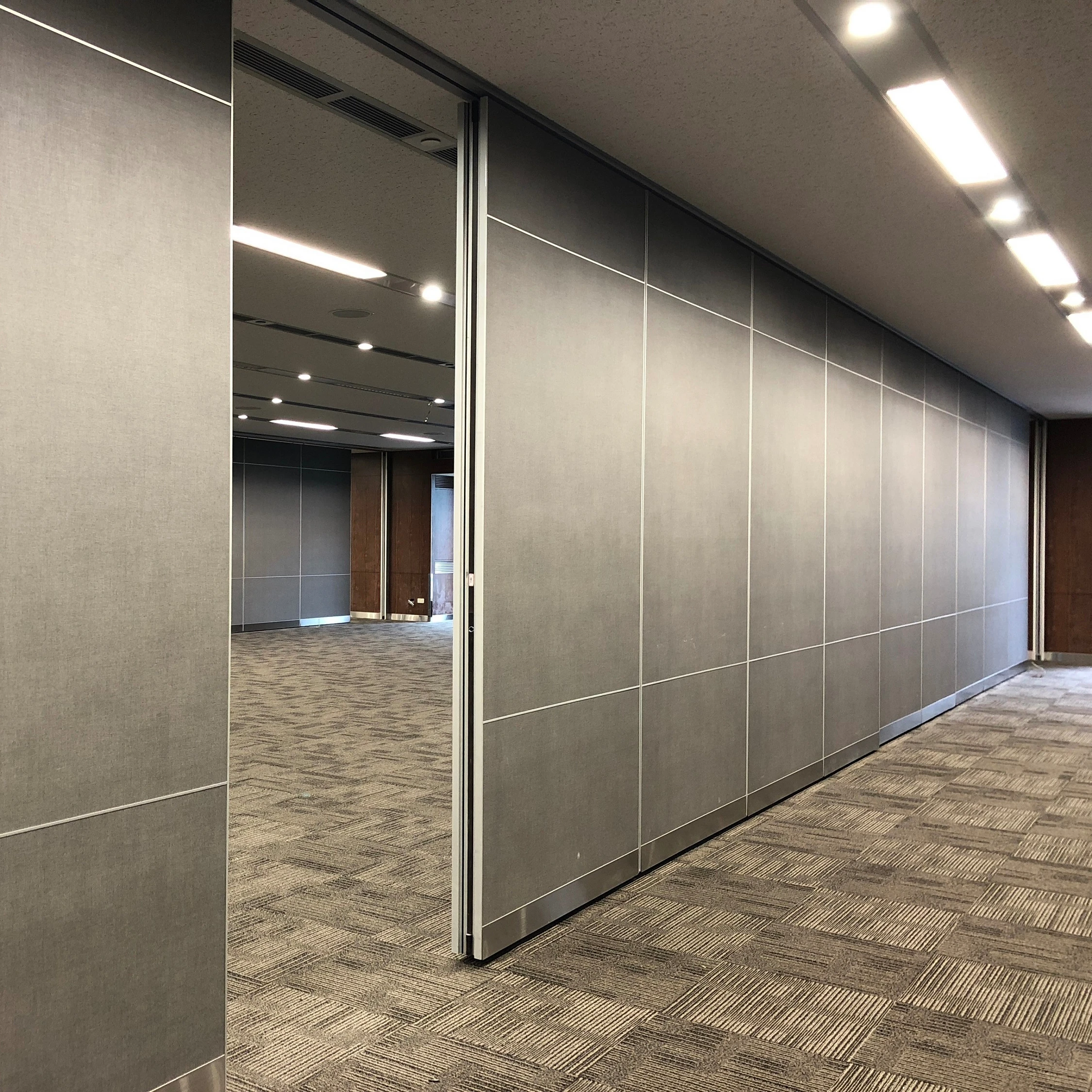 Folding melamine board for multi function room gypsum board ceiling partition wall economic and popular design