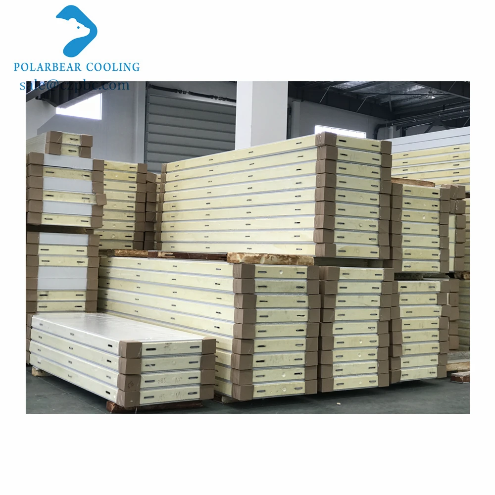 Fire Insulation Polyurethane Panels for Cold Room PU Sandwich Panel Camlock Board