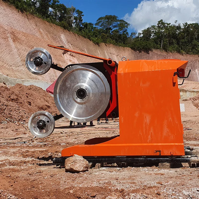  Diamond Mining stone quarry Wire Saw Machine rock cutting machine diamond wire