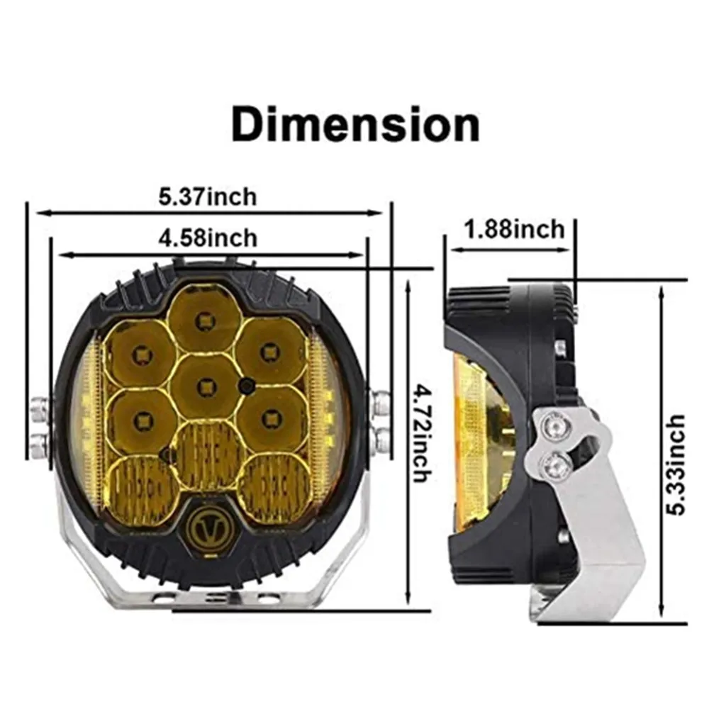 Top Quality Widespread Trustworthy Manufacturer In Stock 5 Inch 50W Led Work Light Prices