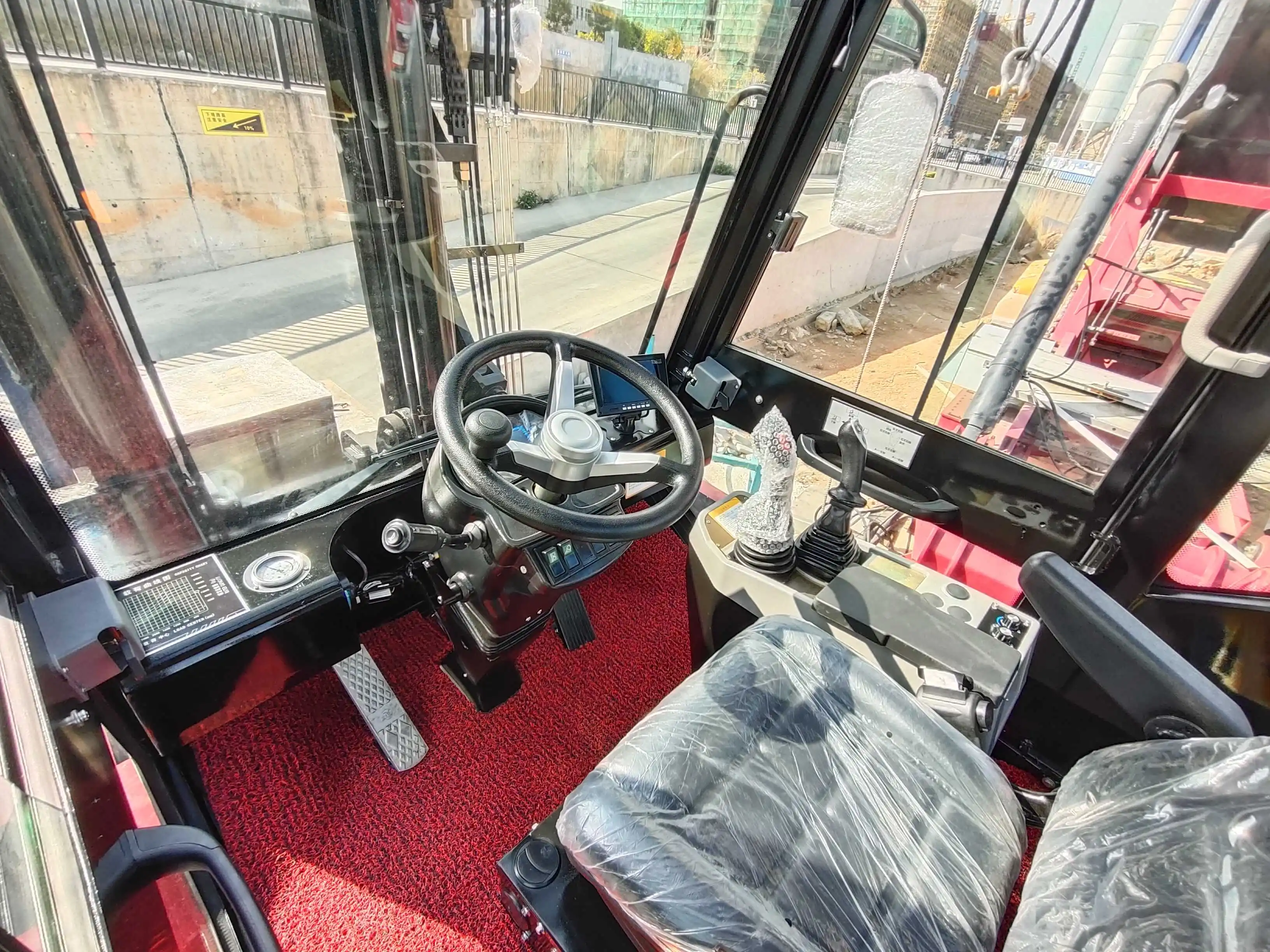 Original Used Excavator Machine Heli Forklift 16Ton Trucks Used Backhoe Road Roller Excavator Low Price Excavator Machine