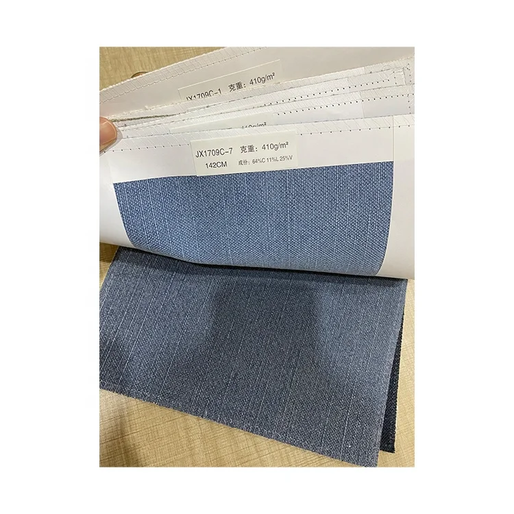 Market Trend Check Woven Sofa Fabric Fabric Linen Cotton Dobby Knitted Fabric