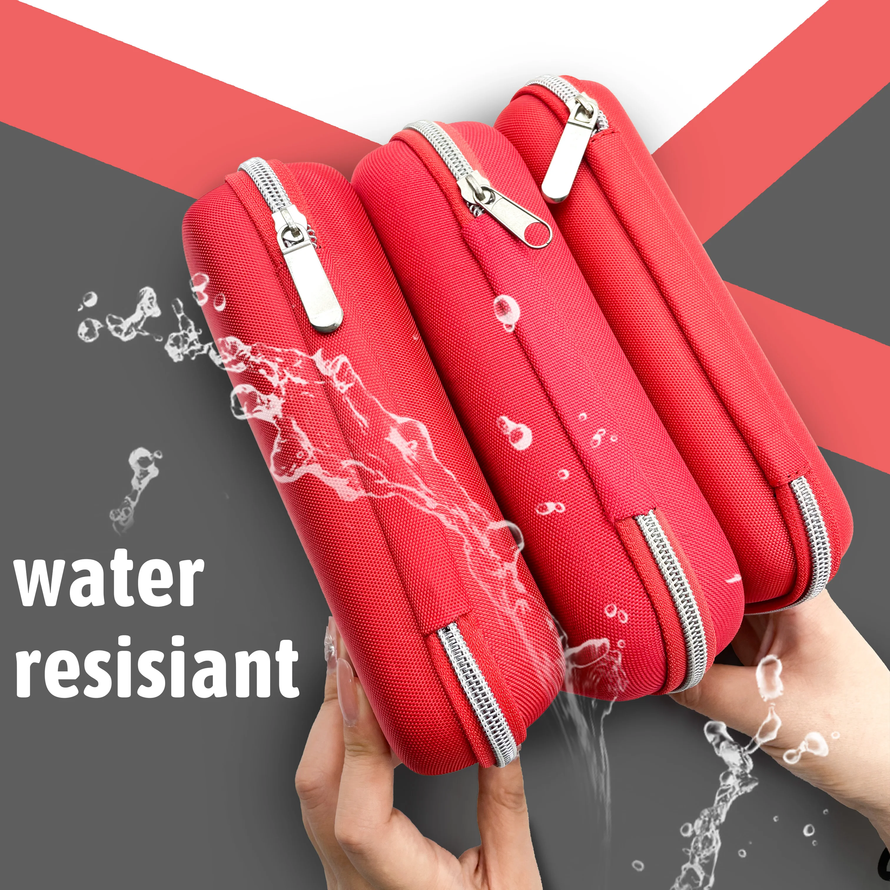 Camping Survival First Aid Kit Set Emergency Medical Mini First Aid Kit EVA Customized Empty Outdoor Travel Waterproof 50pcs