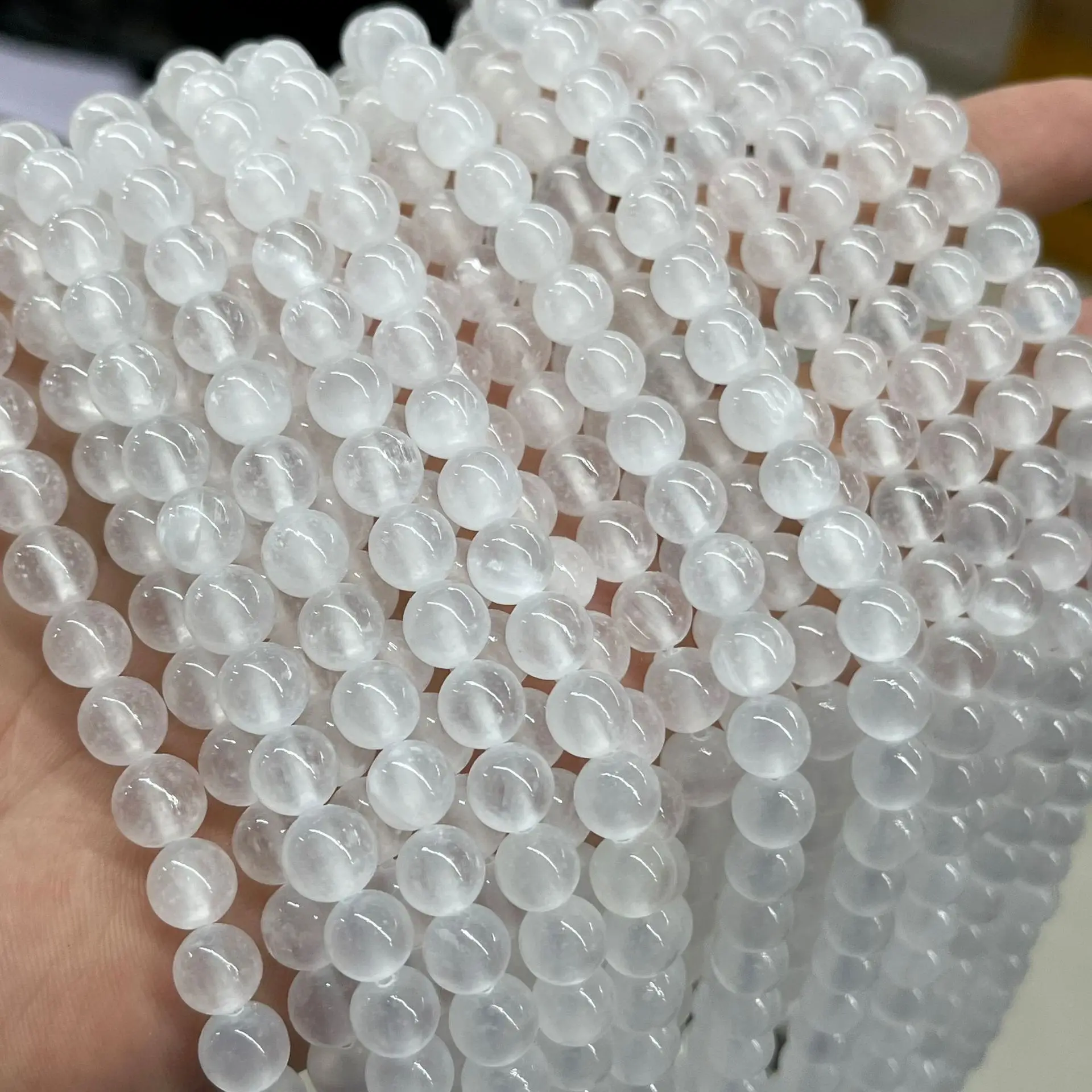 CJ 8mm Natural colorful beads high quality loose round shape natural stone beads for jewelry making