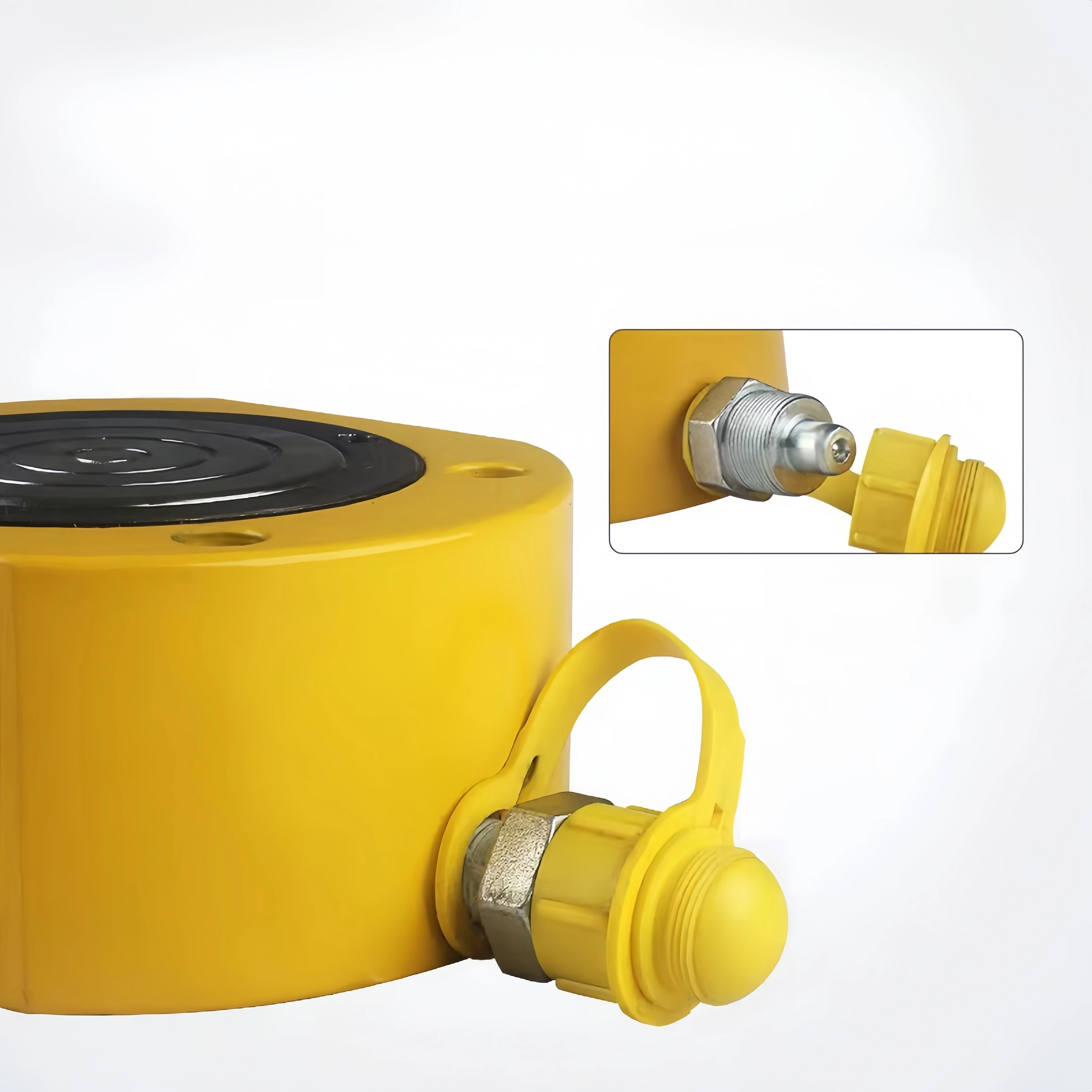 Ultra-Thin Single Acting Portable Hydraulic Lifting Jack 5T/10T/20T/30T/50T Adjustable Split Booster Steel Hydrocy Linder OEM GS