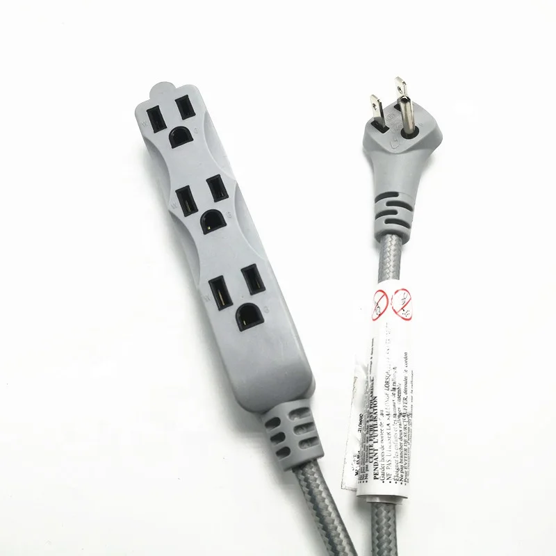 2 pack indoor Braided Extension Cord