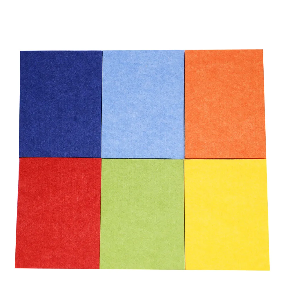 9mm12mm High Density Light Grey Sound Absorption PET Acoustic Panels Polyester Felt Acoustic Panels
