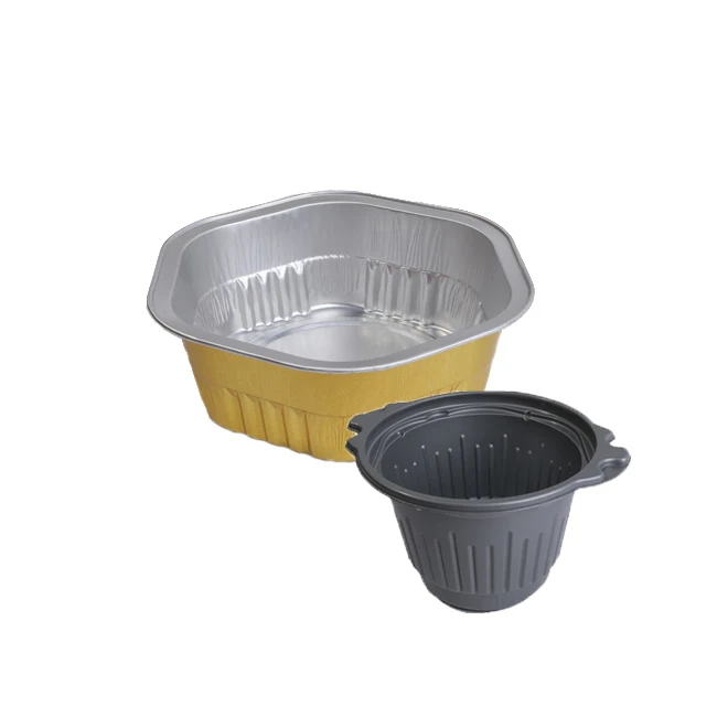 Factory Direct Sales Price Self Heating Bowl Packaging For The Self Heating Lunch Box Food Round Box