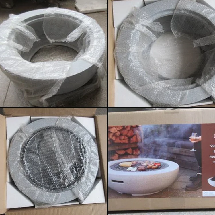 FF445 MGO metal fire bowl with fire poker fire pit bowl for America