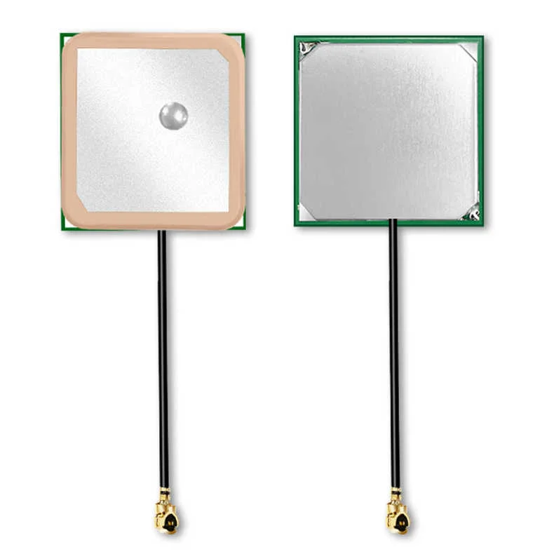 1575.42MHz Passive 25*25*4mm  Patch Ceramic GPS Receiving Antenna