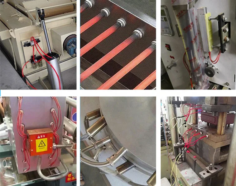 Duopu electric single end ceramic stainless steel immersion water heating element internal wire cartridge heater