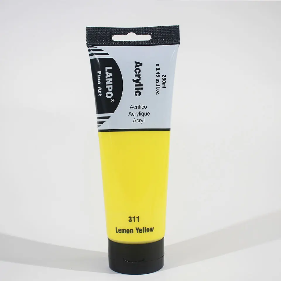 LANPO 250ml Student Acrylic Paint Acrylic color high quality
